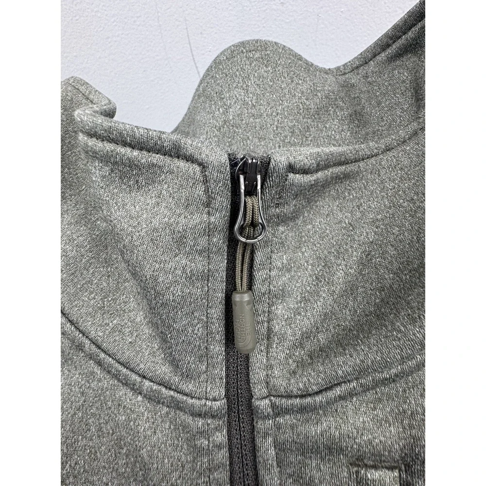 North Face Men's Green Pullover Size XXL 1/4‎ Zip A3RT3